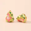 Esmalte Cloisonné Multi-Agujero Nube Separador Cuentas Accesorios Hecho a Mano DIY Pulsera Collar Joyería Accesorios