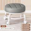 Taburete pequeño universal con ruedas, polea, taburete bajo, silla móvil giratoria, banco pequeño para el hogar, taburete redondo para habitación de alquiler