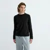 Camiseta básica de manga larga Yutang "Bayer DeRong", amigable con la piel, cómoda, cálida, de cuello redondo, unisex, para otoño e invierno