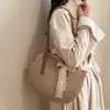 Bolso Tejido de Paja para Mujer 2026 Nuevo Verano Versátil Casual Bolso de Hombro Gran Capacidad Artístico Simple Bolso Tejido Bolso de Playa