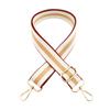 Correa de hombro ancha con rayas gruesas de color transfronterizo, accesorios para bolso, correa ajustable, bandolera larga