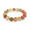 Pulsera de Cuarzo Pavo Real Natural para Hombres y Mujeres, Pulsera de Cuentas Estilo Pareja, Cristal de Cuarzo Pavo Real al por Mayor