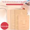 Fábrica branco tatuagem simulação couro silicone couro silicone ensinando novato mão couro tatuagem tatuagem couro