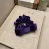 Goma para el Cabello de Terciopelo de Alta Calidad Estilo Coreano con Doble Lazo para Mujer, Cuerda para el Cabello de Gama Alta, Accesorio para el Cabello para Peinados Recogidos