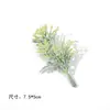 Plantas Verdes Simuladas, Plantas Acuáticas con Escarcha Blanca, Accesorios para Plantas Verdes Simuladas, Adornos en Maceta para Balcón de Casa, Sala de Estar en Stock