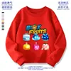 Roupa para meninos e meninas, suéter Blox Fruits, caixa de frutas do Diabo, periférico de jogo ROBLOX