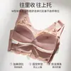 Comercio Electrónico Transfronterizo Amazon TEMU Shein Encaje Francés Copas Fijas Sin Costuras Espalda Hermosa de Reúne Tallas Grandes Ropa Interior para Mujer