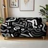 Funda Elástica para Sofá de Fabricante Transfronterizo Hecha a Medida con Impresión Digital Todo Incluido, Universal para Todas las Estaciones, Funda Elástica Antideslizante y a Prueba de Polvo para Sofá