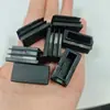 Tampão para tubo retangular Xinhuiyang 15*30mm, feito de material plástico PE, base de pé niveladora de aço inoxidável, adequado para tubos retangulares