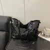 Bolso de Hombro Versátil de Gran Capacidad 2026 Nuevo Bolso de Mano Texturizado con Lentejuelas de Moda Bolso Tote Personalizado de Gran Capacidad