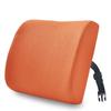 Suporte lombar para cadeira de escritório, espuma viscoelástica, suporte para cintura, almofada para encosto de cadeira sedentária, removível e lavável, almofada lombar para assento de quatro estações para trabalhadores de escritório