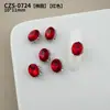 Brilhantes K9 Premium Decorações de Strass para Nail Art Rosa Luxuoso Retangular Ovo de Pombo Coração Assimétrico Strass Acabados Feitos à Mão para Nail Art