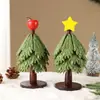 Tapete Anti-Escaldante Isolante Térmico para Árvore de Natal, Porta-Copo Dobrável, Porta-Prato, Decoração Criativa de Mesa, Decoração de Casa, Presente de Aniversário