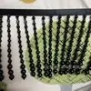 Novos Acessórios de Franja com Miçangas de Alta Resistência, Renda de Pérola, Pingente de Cabaça para Roupas, Cortinas, Fitas de Cortina de Miçangas DIY
