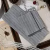 Scrunchie de Tela Rayas Burbuja Cinta de Tela Kit de Materiales para Hacer Lazos Manualidades Pasador Cinta de Tela