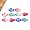 10 Tipos de Colgantes Mini de Vida Marina con Goteo de Aceite Esmaltado Estrella de Mar Pulpo Colgantes Hechos a Mano DIY Pendientes Collares Amuletos