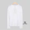 Lulu Mesmo Estilo 1.0 Camiseta Esportiva de Manga Longa para Yoga Secagem Rápida Gola Redonda Yoga Corrida Fitness Slim Fit Top para Mulheres