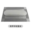 Conjunto de Apoio de Mão para Manicure Atacado Cor Sólida Estilo Simples Mesa Couro Almofada de Apoio de Mão Loja de Manicure Suporte de Ferramenta Especial