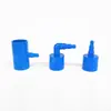 Accesorios para tubo de oxígeno de tanque de mariscos, conector de boquilla de aire, codo de tubería de 4 puntos, distribuidor, reductor de tubo blando de 4 mm/8 mm a PVC