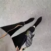 Botines Cortos de Moda para Mujer Otoño e Invierno con Tacón Grueso, Versátiles Botines Individuales de Felpa Delgados de Celebridad de Internet, Botas Martin