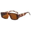 Gafas de Sol Transfronterizas para Mujer Moda Europea y Americana Cuadradas Gafas de Sol Estilo Ins Bisagra de Metal Modernas Preciosas Pieza Oceánica Gafas de Moda