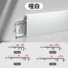 Directo de fábrica línea de rodapié de aleación de aluminio de borde recto muy estrecha tipo clip de encaje de doble espiga y mortaja engrosada línea de pie tipo F sin costuras