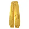 [Calças de Paraquedista Originais] Calças de trabalho combinando para casal, mesmo estilo das vendidas na DeWu e Vipshop, calças cargo de paraquedista de alta qualidade, adequadas para todas as estações, calças largas estilo americano