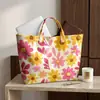 2026 Nuevo Sitio Independiente Transfronterizo Temu Bolso de Mano Impermeable PVC+Lona Portátil de Viaje Bolso de Hombro Bolso Tote