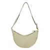 2026 nueva bolsa cruzada de moda versátil y ligera de tela de nailon casual para mujer, bolsa tipo dumpling de gran capacidad, bolso de hombro para el trabajo
