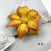 Cabeza de Flor de Magnolia de Doble Capa de Eva Simulada, Material de Flor para Pasador, Arreglo Floral, Accesorios para Pared de Flores de Salón de Bodas, Adornos Pequeños