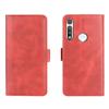 Para funda de teléfono móvil Moto G Fast hebilla doble succión lateral bolsa para tarjetas funda protectora todo incluida funda de cuero para teléfono móvil de Comercio Exterior