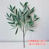 Ramas de olivo artificiales en stock para decoración del hogar, arreglos florales, escenarios de boda, plantas verdes falsas, decoraciones para escaparates, venta al por mayor