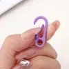 Llavero Mosquetón de Aleación Pintado de Colores Hecho a Mano DIY Cadena para Bolso Teléfono Colgante Hebilla Colgante Accesorios de Joyería
