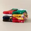 Nuevos calcetines navideños para niños primavera y otoño calcetines de tubo para niños niños y niñas calcetines festivos para vacaciones calcetines de dibujos animados para bebé al por mayor