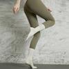Calcetines de Yoga de Cinco Dedos para Otoño e Invierno, Calcetines Largos Profesionales Antideslizantes de Cinco Dedos para Mujer, Calcetines con Dedos Separados Específicos para Deporte y Fitness Pilates