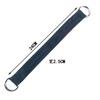 Accesorios para columpio de exterior hebilla colgante para columpio cinturón de conexión extensión de barra horizontal de 24 cm