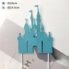 Floco de Neve Dourado Cartão Cena de Bolo de Aniversário Bandeirinha Plug-in para Bolo Decoração Tema Gelo e Neve de Natal Pacote com 10