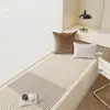 Alfombrilla simple para ventana saliente de dormitorio principal Universal para las Cuatro Estaciones 2023 nueva alfombrilla para ventana cojín de balcón lujo ligero Manta de cabecera de alta gama