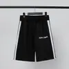 Shorts Casuales Deportivos de Moda Palm Angels Palm Couple para Hombres y Mujeres Rectos Elásticos de Calle Pantalones de Cinco Puntos