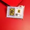 Set de Pegatinas Doradas para Teléfono Móvil Oro Puro 999 Pegatina para Teléfono Móvil Calabaza para Atraer Riqueza y Tesoro con Adhesivo Trasero Pegatina para Teléfono Móvil al por Mayor