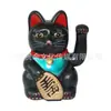 Figura de Gato de la Fortuna de Varios Tamaños para Decoración del Hogar, Regalo, Gato Eléctrico que Mueve la Pata para Apertura de Nueva Tienda, Inauguración de Casa, Gato Grande que Atrae el Dinero