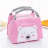 Bolsa Lancheira Estudantil Criativa Desenho Animado Bolsa de Lanche Infantil Bolsa de Lanche Bolsa de Armazenamento Bolsa Térmica de Inverno