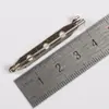 Fábrica Transfronteriza Spot Metal Pin Sencillo Accesorios DIY Pin de Disco Universal Aguja Sencilla Insignia de Fondo Redondo Broche