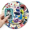 50 pegatinas originales infantiles troqueladas, pegatinas decorativas impermeables lindas estilo coreano ins dibujadas a mano para fundas de teléfono y computadoras