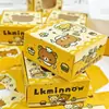 Caja de Regalo Hueca Rilakkuma con Salpicadura de Tinta, Caja de Avión con Ventana Ins, Material de Embalaje Caja de Papel Mini DIY
