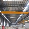 Taller Manejo de Carga Tipo Puente Grúa Aérea Grúa de Celosía Carro Eléctrico de Polipasto de Viga Única Tipo Grúa de Aviación Carro de Polipasto Eléctrico Conducción