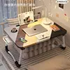 Mesa Pequeña para Cama para Oficina en Casa, Escritorio Plegable para Escribir, Mesa Simple para Laptop para Residencias Universitarias