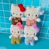 Celebridad de Internet 4 pulgadas Peluche Colgante Muñeca Cachorro Oso de Peluche Conejo Bolsa de Regalo Llavero Accesorio