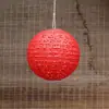 Adorno Colgante Hueco Linterna de Papel Linterna de Festival de Medio Otoño Decoración Estilo Antiguo Accesorios para Fotos Linterna Portátil DIY para Niños