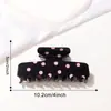 Golais Jewelry Grampo de Cabelo Simples Retro com Cabelo Salpicado Moda Feminina Roupa de Trabalho Versátil Multicolorido Prendedor de Cabelo Presilha de Tubarão Acessório de Cabeça